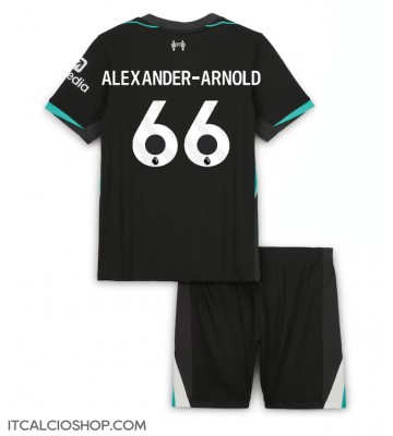 Liverpool Alexander-Arnold #66 Seconda Maglia Bambino 2024-25 Manica Corta (+ Pantaloni corti)